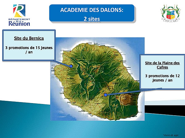 Les centres "Académie des Dalons"
