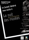 Affiche nuit des musées