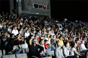 Le concert d'Abd Al Malik au théâtre plein air de Saint-Gilles