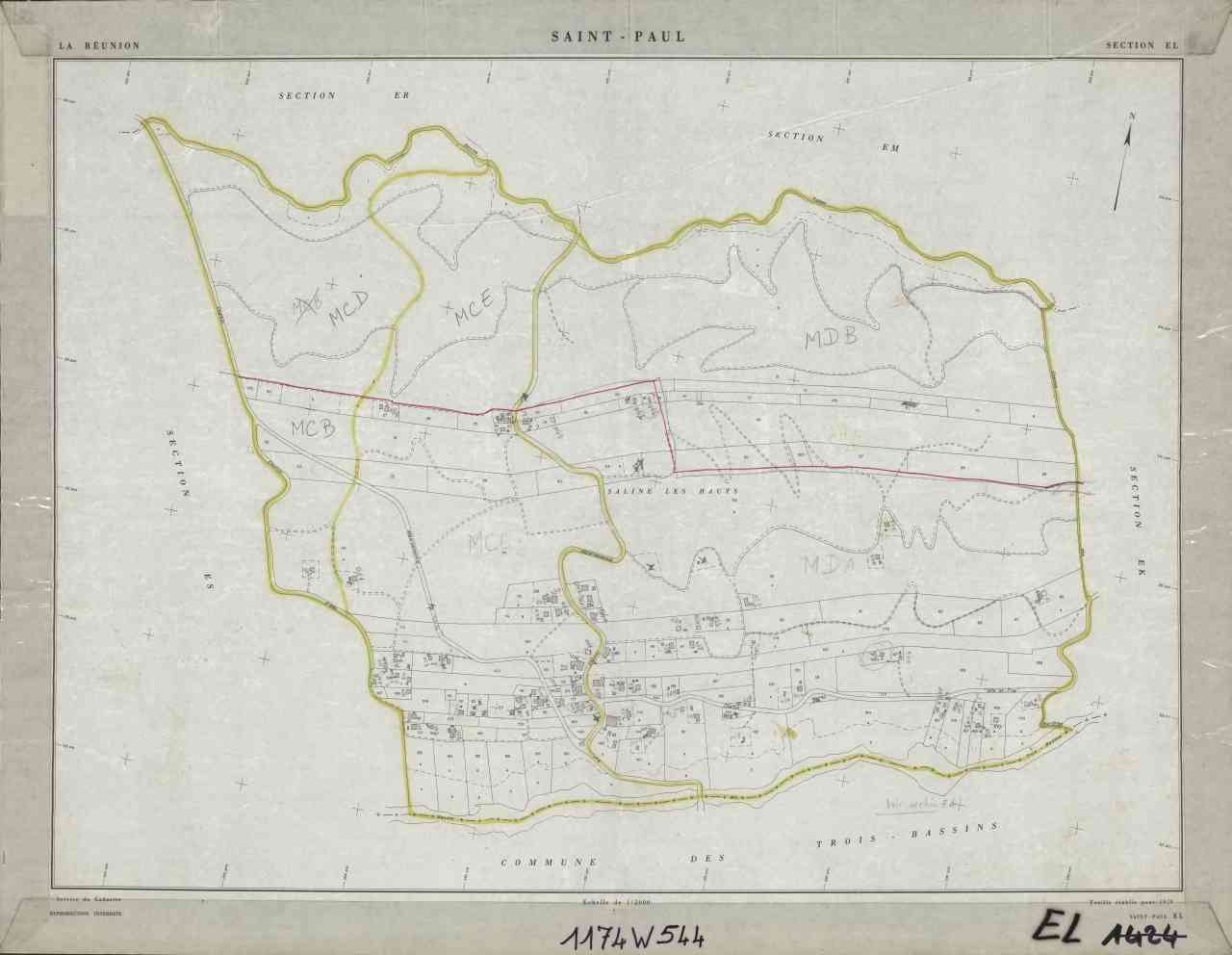 Plan castral st-paul