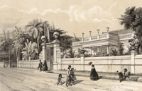 Louis Antoine Roussin, Evêché de la Réunion, vers 1860. Coll.   Musée Léon Dierx.