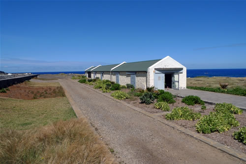 le musée sur le site de la pointe au sel