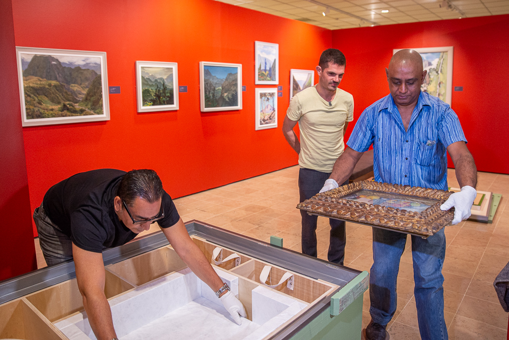 Les toiles de Cézanne à La Réunion