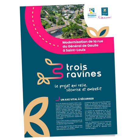 depliant Trois ravines