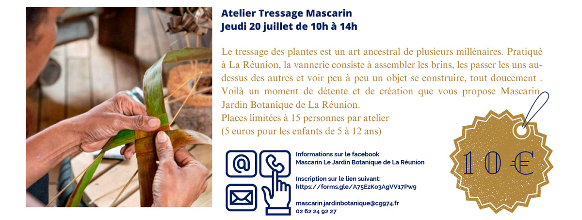 Programme Vacances Mascarin - Juillet Aout - 2023