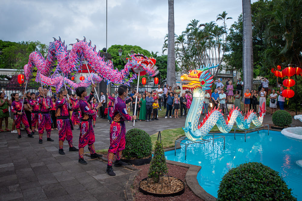 Spectacle : danse des dragons 1