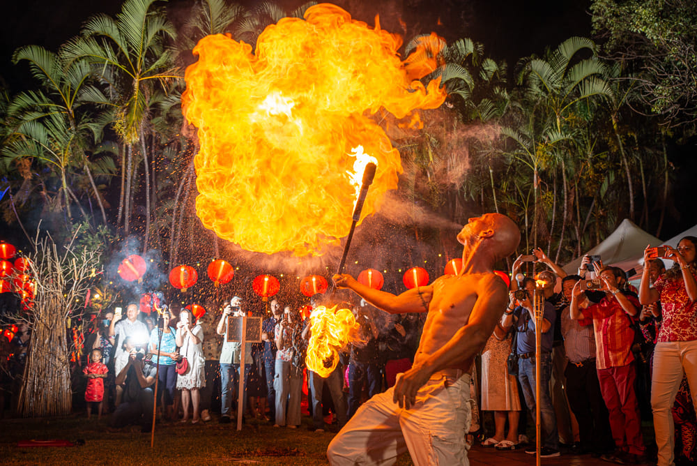 cracheur de feu