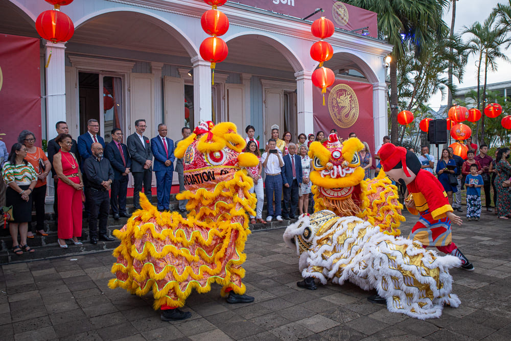 Spectacle : danse des lions 2