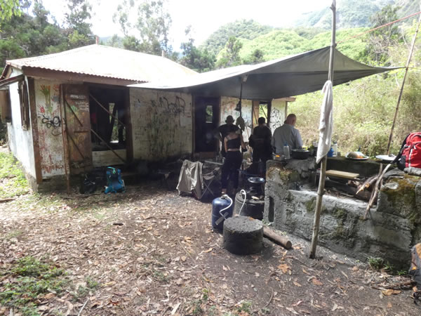 Bivouac à l’Ilet à Guillaume