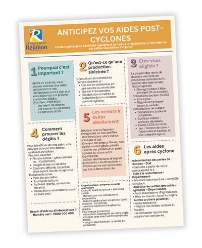 Prévention Cyclone - Flyer