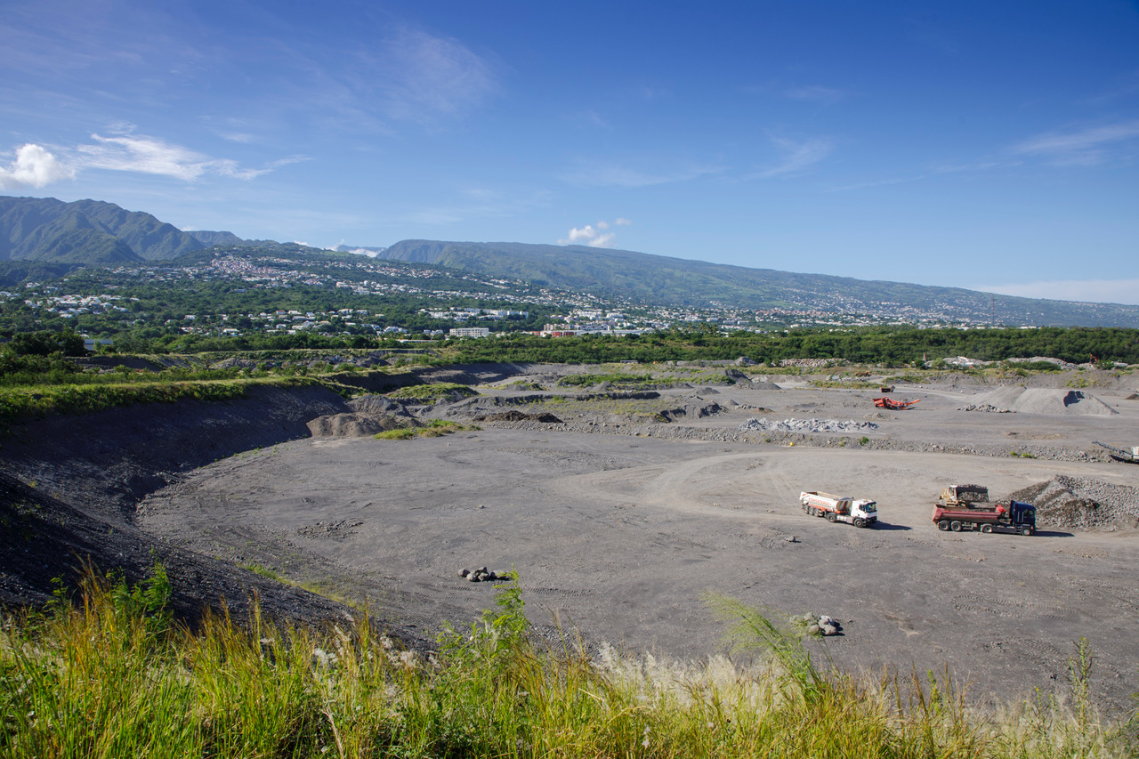 vue du site ZAP en cours de travaux