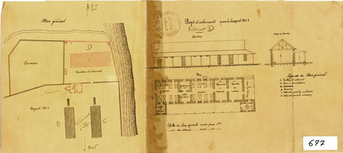 Plan général du Lazaret