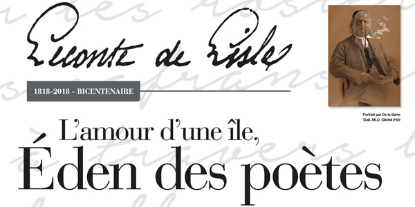 Leconte de Lisle, L'amour d'une île, Eden des poètes