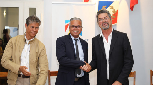 Cyrille Melchior, Daniel Pausé et Alain Armand