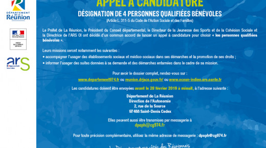 image de l'appel à candidature paru dans la presse