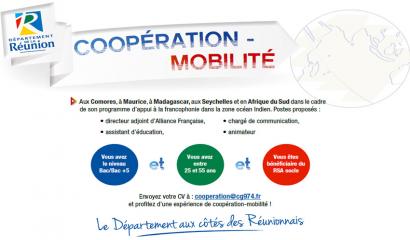 Affiche de l'opération coopération mobilité