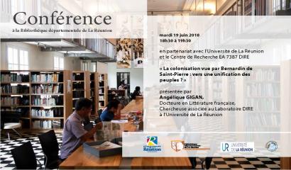 affiche de la conférence