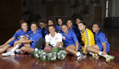 les filles du Pôle Espoirs de handball