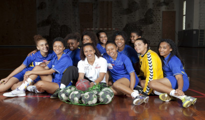 les filles du Pôle Espoirs de handball