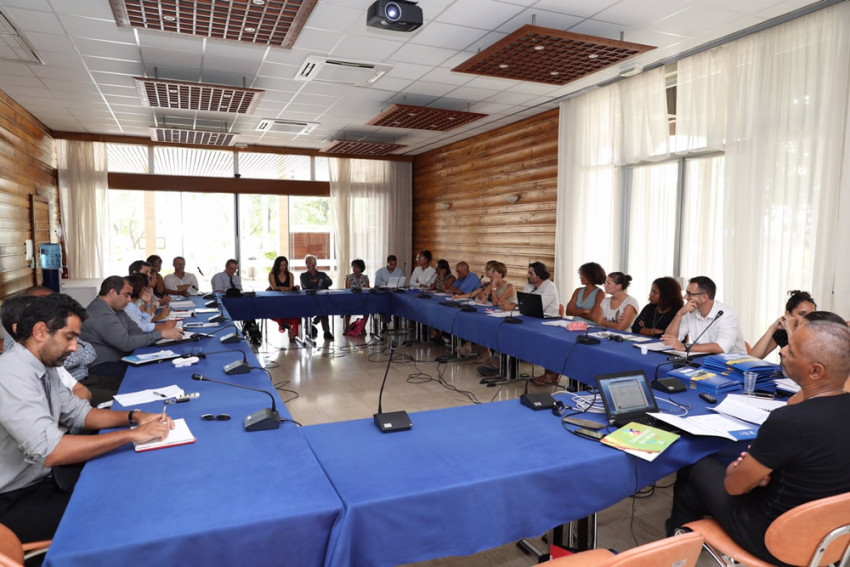 salle de conférence avec les acteurs du concours