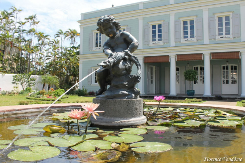 la fontaine de la villa