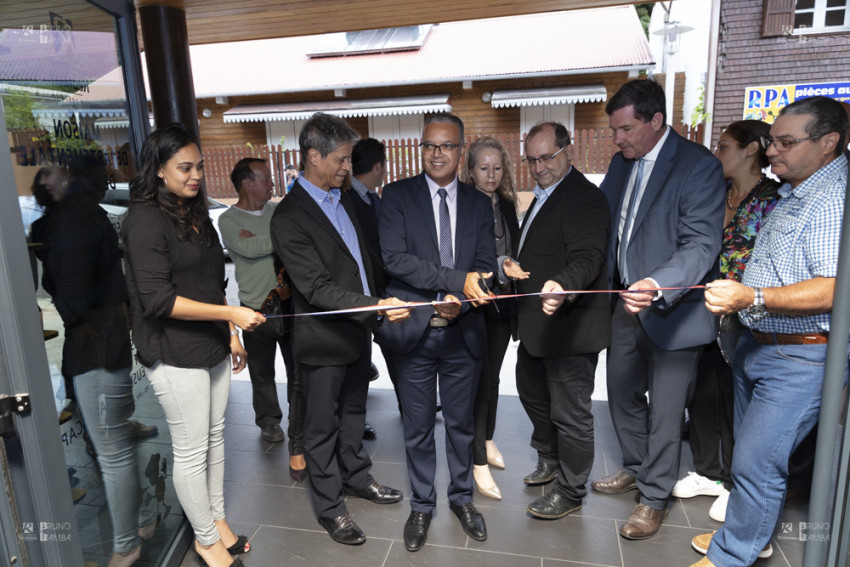 Inauguration de le Maison Départementale de Salazie