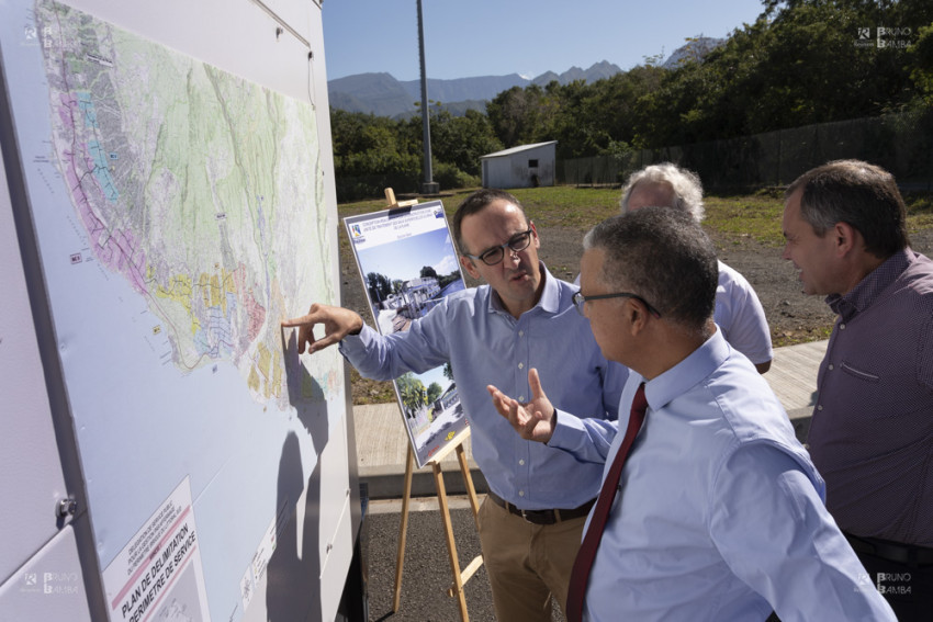 INAUGURATION DE LA STATION DE PRE-TRAITEMENT DE DASSY