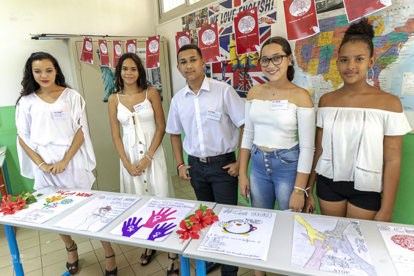 Des classes de 4ème et 3ème ont dessiné sur le thème des injustices faites aux femmes