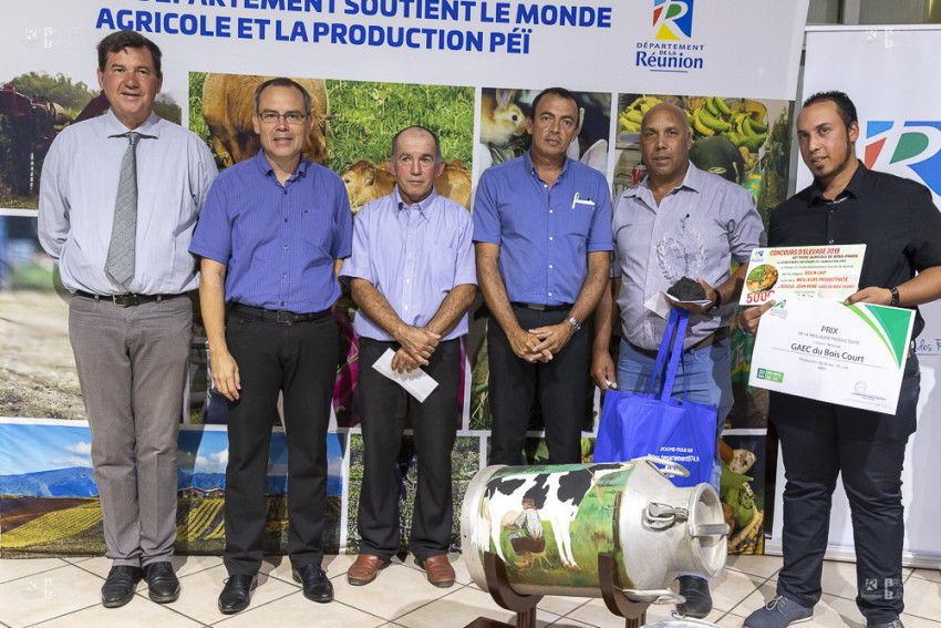 Prix la meilleure productivité  catégorie bovin lait - GAEC de Bois Court