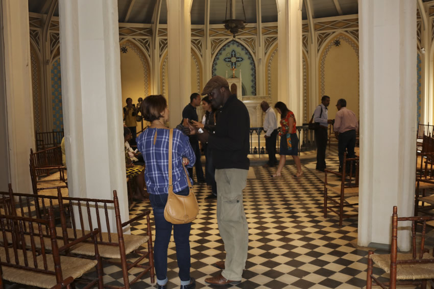 Visite de la chapelle pointue