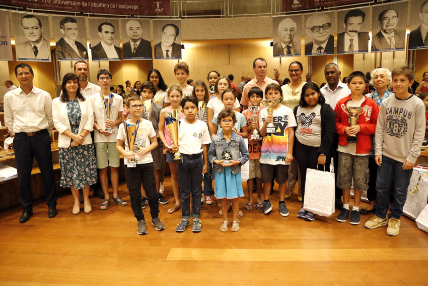 photo de groupe des lauréats