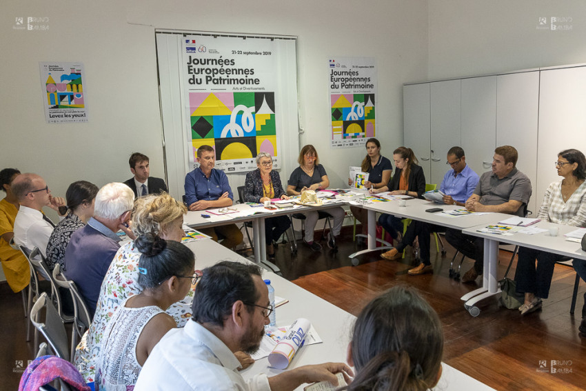 conférence de presse de présentation du programme des Journées Européennes du Patrimoine 2019