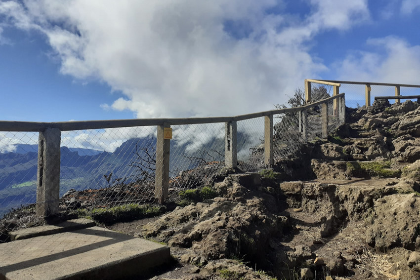 Le belvédère du Piton Maïdo