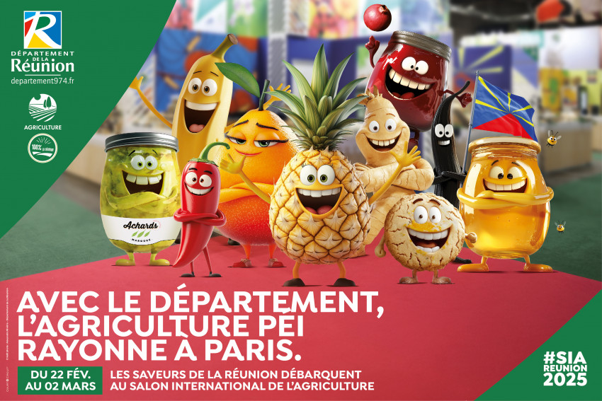 SIA 2025 Avec le Département, l'agriculture péi rayonne à Paris SIA 2025 Avec le Département, l'agriculture péi rayonne à Paris