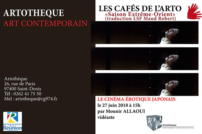 affiche Les cafés de l'Arto : saison Extrême-Orient avec Mounir Allaoui