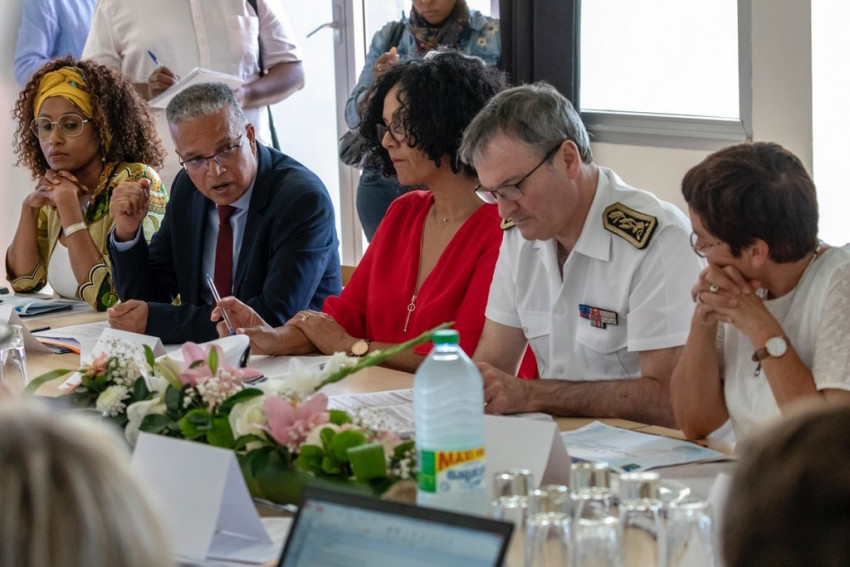 le Président du Département de La Réunion échange avec la Ministre des Outre-mer