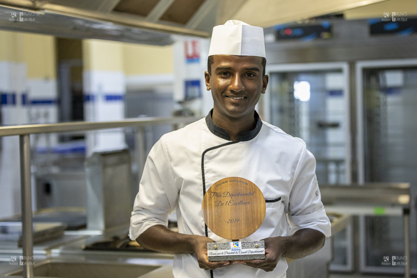 Sylvain Vaitilingom, lauréat du Prix Départemental de l’Excellence 2019