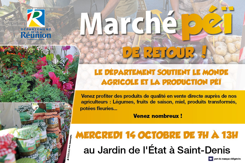 Marché Péi le 14 octobre