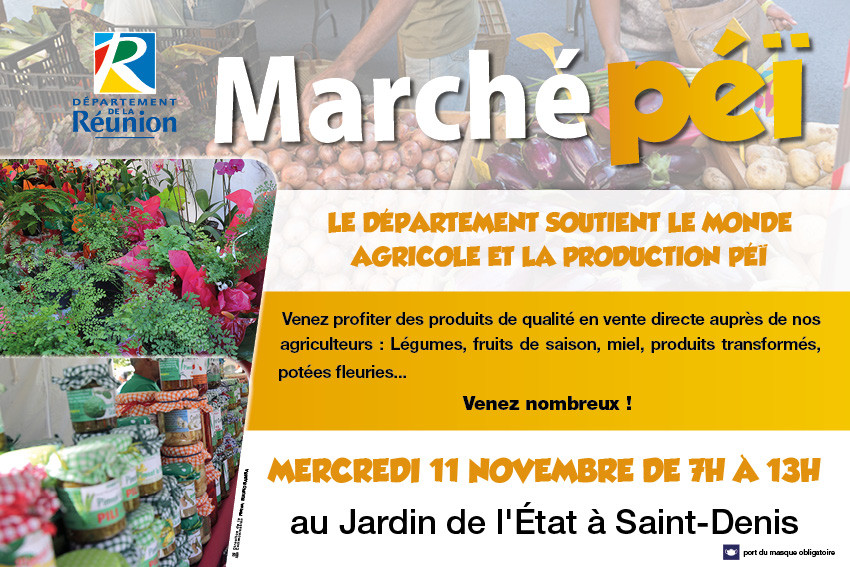 Marché Péi le 11 novembre