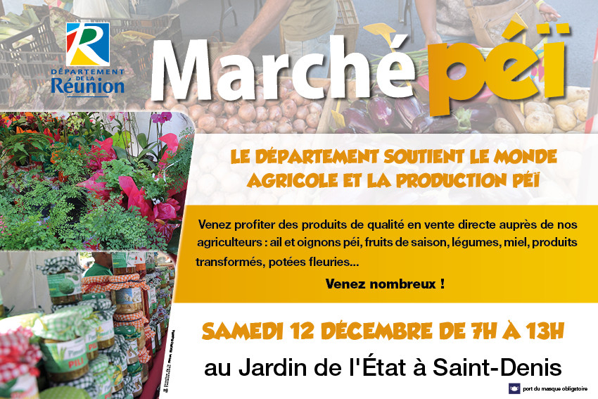 Marché Péi le 12 décembre