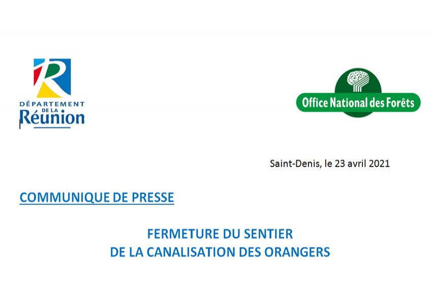 Sentier de la Canalisation des Orangers - 8 mai 2021