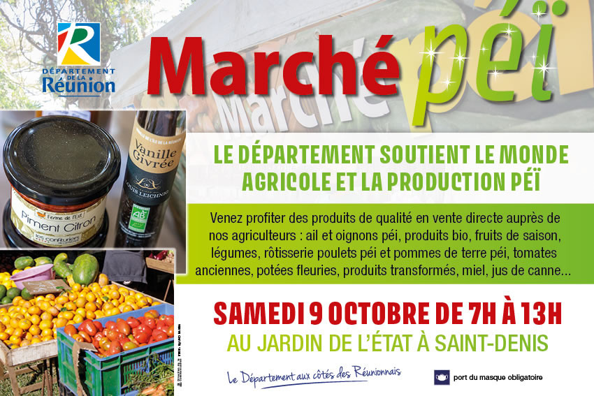 Marché Péi le 9 octobre 2021