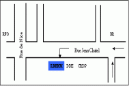 plan d'accès au laboratoire, rue Jean Chatel