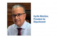 portrait du président Cyrille Melchior