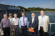 INAUGURATION DE LA STATION DE PRE-TRAITEMENT DE DASSY