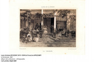 lithographie, Louis Antoine ROUSSIN (1819-1894) et Francine APASSAMY La Varangue, 1861