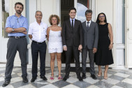 David BIALECKI, Ismaël LOCATE, Yvette DUCHEMANN, Gabriel ATTAL, Alain ARMAND et Marie-Lise LACOUTURE