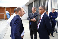 Rencontre entre Cyrille MELCHIOR, Président du Département, Dominique VIENNE, Président de la CPME Réunion et Amaury de Saint-Quentin, Préfet de La Réunion