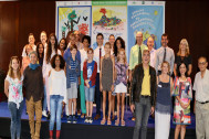 L'ensemble des participants pour la photo de groupe (photo : Hubert Nugent)