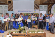 Remise des récompenses aux éléveurs à l'occasion de la 50ème Foire agricole de Bras Panon